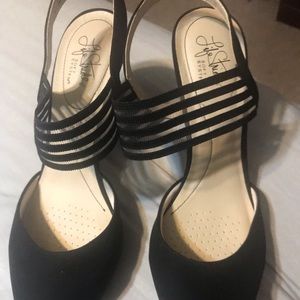 New Life Stride soft system shoes sz 11, black